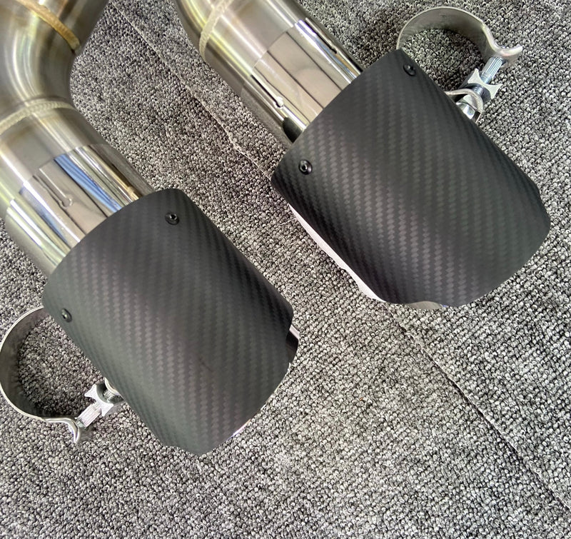 B9/B9.5 S4/S5 TAP Valved Catback Exhaust - Stainless Steel