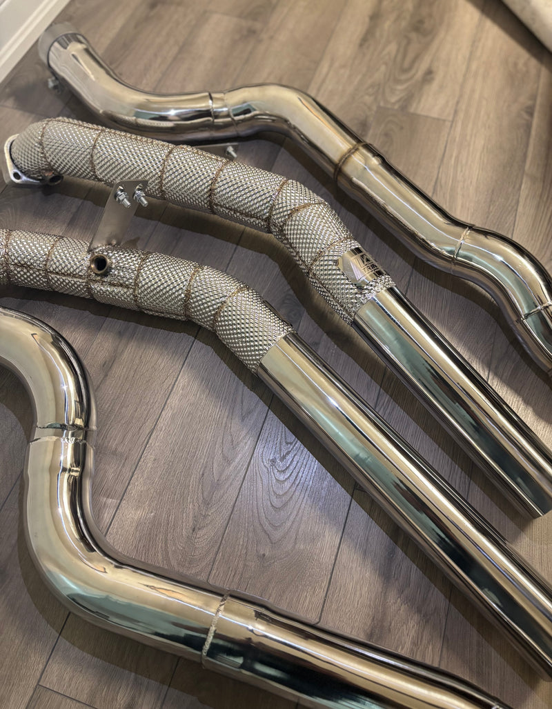 W218 M157 CLS 63 - CATLESS DOWNPIPES