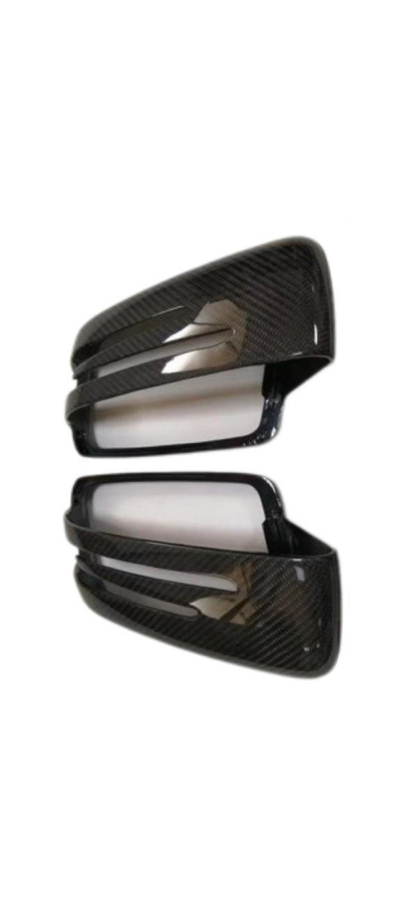 W218 Carbon Fiber Mirror Covers