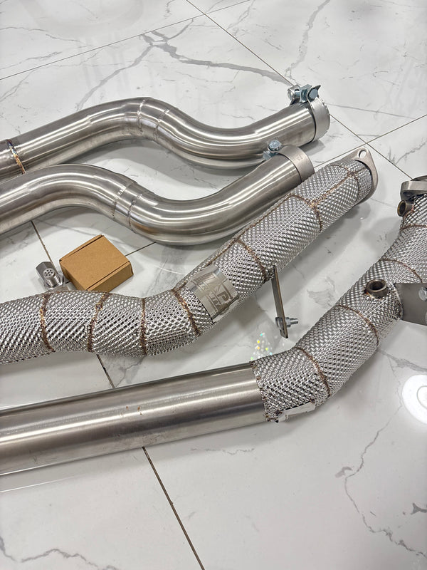 W218 M278 CLS 550 - CATLESS DOWNPIPES