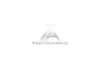 White triangle with text on a white background