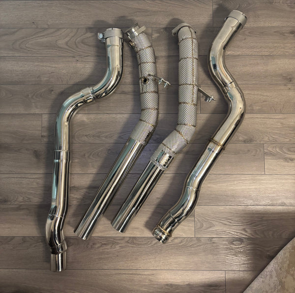 W218 M157 CLS 63 - CATLESS DOWNPIPES