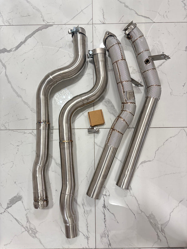 W218 M278 CLS 550 - CATLESS DOWNPIPES