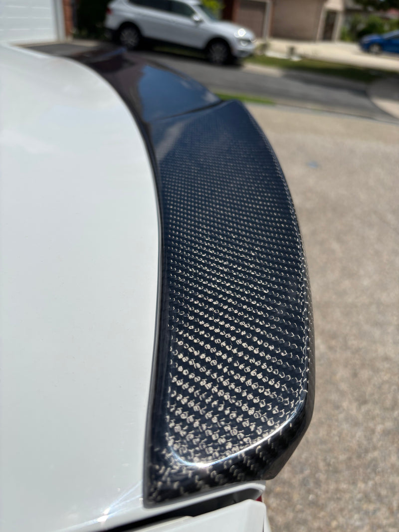 A3/S3/RS3 Carbon Fiber Trunk Spolier