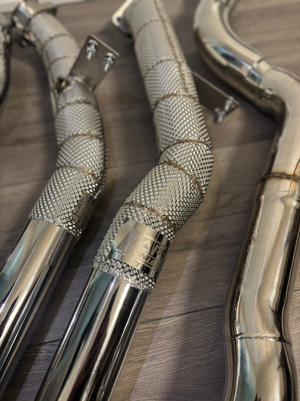 W218 M157 CLS 63 - CATLESS DOWNPIPES