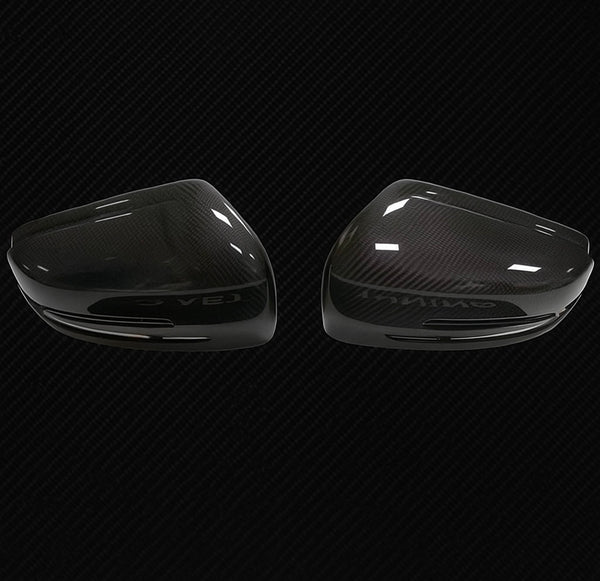 W218 Carbon Fiber Mirror Covers