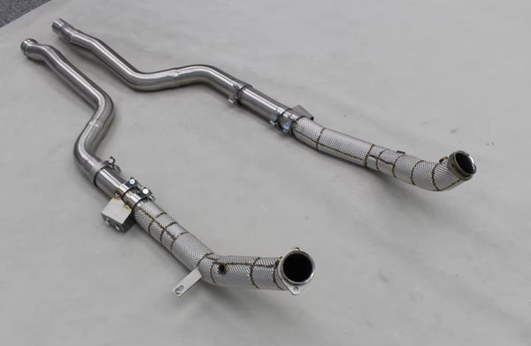 W218 M157 CLS 63 - CATLESS DOWNPIPES