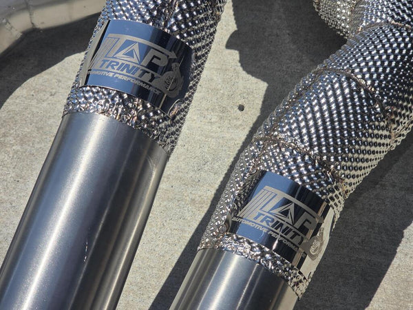 W218 CLS 550/CLS 63 - 200 Cell High Flow Catted Downpipe