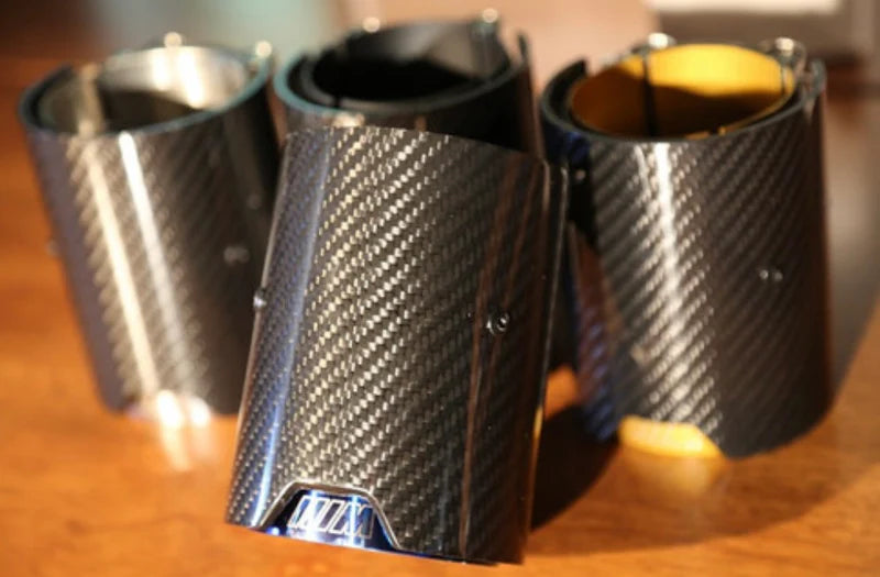 F8X M2 M3 M4 Carbon Fiber Exhaust Tips 4PC